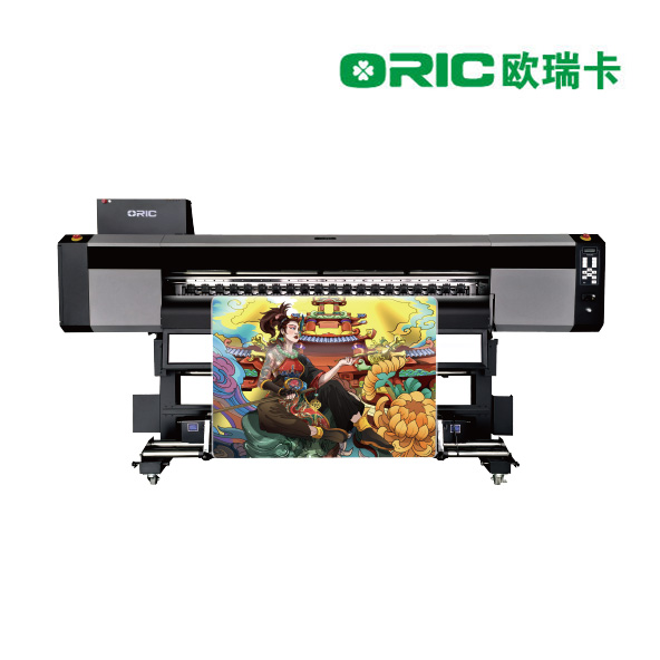 УФ-рулонный принтер OR-1084E с четырьмя печатающими головками Epson I3200-U1 